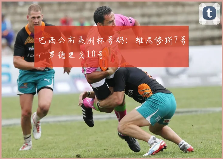 巴西公布美洲杯号码：维尼修斯7号，罗德里戈10号