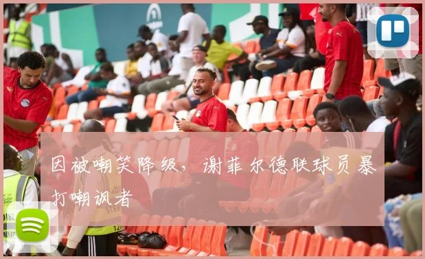 因被嘲笑降级，谢菲尔德联球员暴打嘲讽者